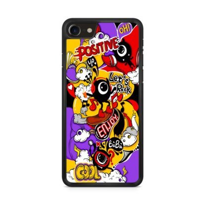 Positive Lets Rock Doodle Cover iPhone 7 / 8 / SE 2020 / SE 2022 Case
