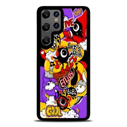 Positive Lets Rock Doodle Cover Samsung Galaxy S25 / S25 Plus / S25 Ultra Case