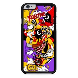 Positive Lets Rock Doodle Cover iPhone 6 / 6S / 6 Plus / 6S Plus Case