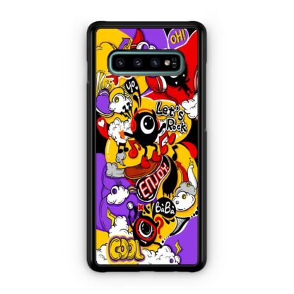 Positive Lets Rock Doodle Cover Samsung Galaxy S10 / S10e / S10 Plus / S10 5G Case