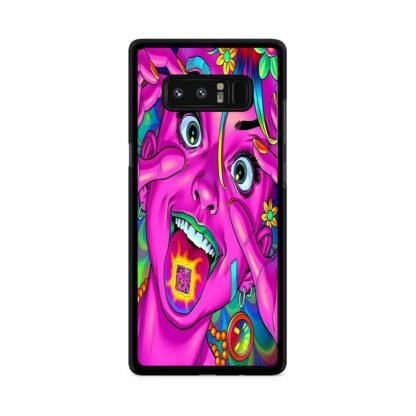 Purple Girl Cover Samsung Galaxy Note 8 Case