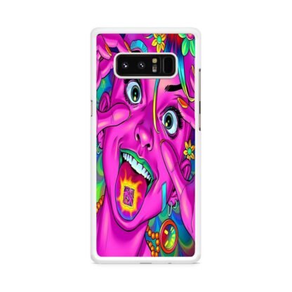 Purple Girl Cover Samsung Galaxy Note 8 Case - Image 2