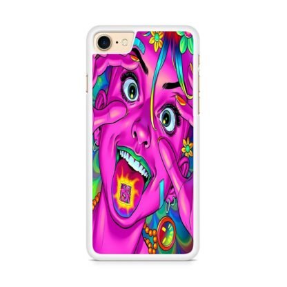 Purple Girl Cover iPhone 7 / 8 / SE 2020 / SE 2022 Case - Image 2