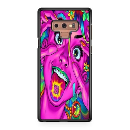 Purple Girl Cover Samsung Galaxy Note 9 Case