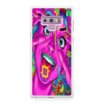 Purple Girl Cover Samsung Galaxy Note 9 Case - Image 2