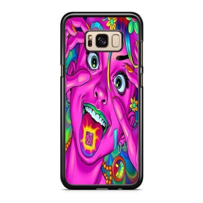 Purple Girl Cover Samsung Galaxy S8 / S8 Plus Case