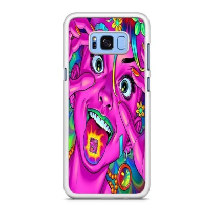 Purple Girl Cover Samsung Galaxy S8 / S8 Plus Case - Image 2