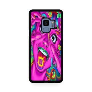 Purple Girl Cover Samsung Galaxy S9 / S9 Plus Case