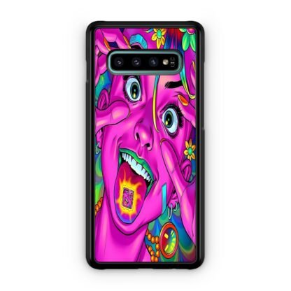 Purple Girl Cover Samsung Galaxy S10 / S10e / S10 Plus / S10 5G Case