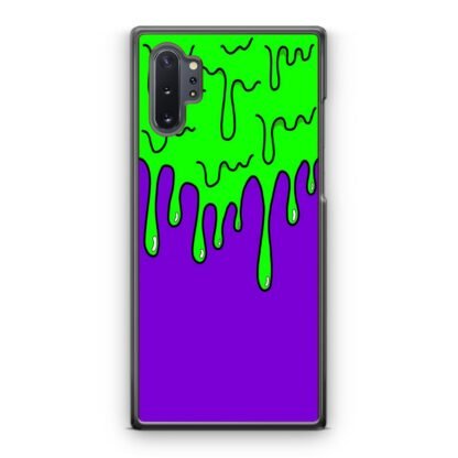 Purple Green Slime Drop Samsung Galaxy Note 10 / Note 10 Plus Case