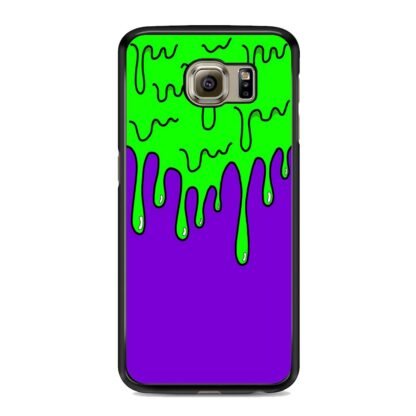 Purple Green Slime Drop Samsung Galaxy S6 / S6 Edge / S6 Edge Plus Case