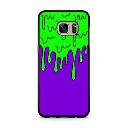 Purple Green Slime Drop Samsung Galaxy S7 / S7 Edge Case