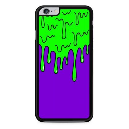 Purple Green Slime Drop iPhone 6 / 6S / 6 Plus / 6S Plus Case