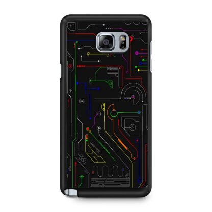 RGB Technology Circuit Samsung Galaxy Note 5 Case