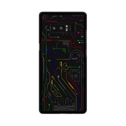 RGB Technology Circuit Samsung Galaxy Note 8 Case