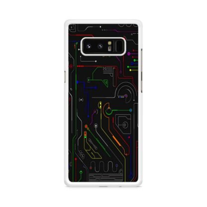 RGB Technology Circuit Samsung Galaxy Note 8 Case - Image 2