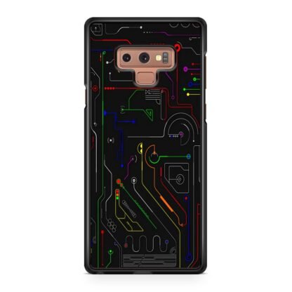 RGB Technology Circuit Samsung Galaxy Note 9 Case