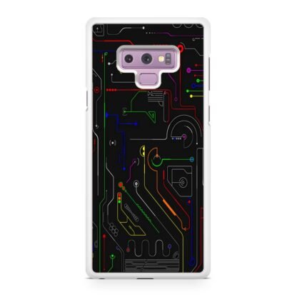 RGB Technology Circuit Samsung Galaxy Note 9 Case - Image 2
