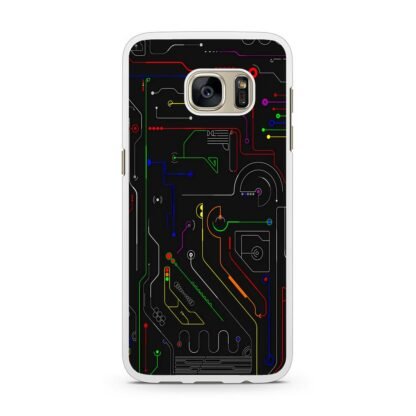 RGB Technology Circuit Samsung Galaxy S7 / S7 Edge Case - Image 2
