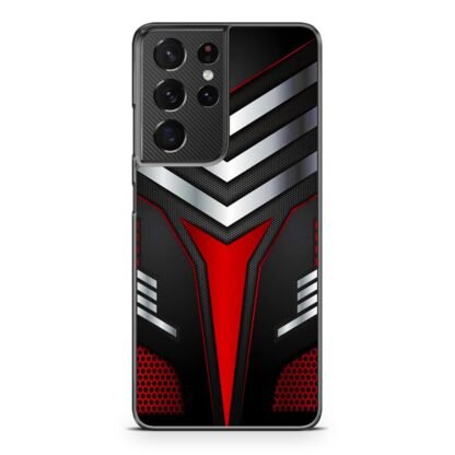 Red Armor Steel Cover Samsung Galaxy S21 / S21 Plus / S21 Ultra / S21 FE Case