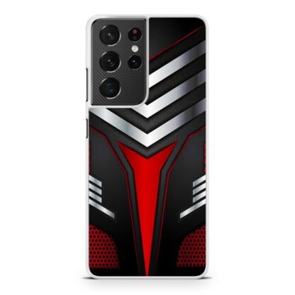 Red Armor Steel Cover Samsung Galaxy S21 / S21 Plus / S21 Ultra / S21 FE Case - Image 2