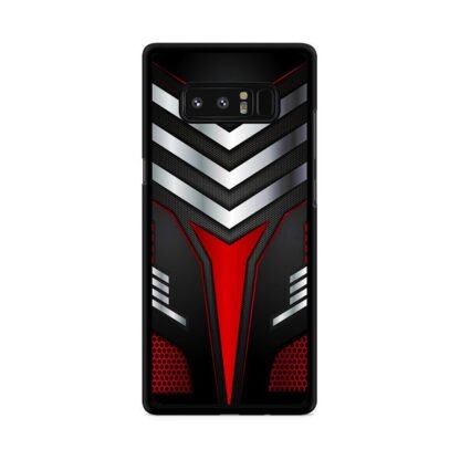 Red Armor Steel Cover Samsung Galaxy Note 8 Case