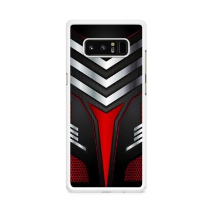Red Armor Steel Cover Samsung Galaxy Note 8 Case - Image 2