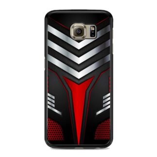 Red Armor Steel Cover Samsung Galaxy S6 / S6 Edge / S6 Edge Plus Case