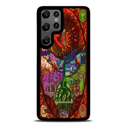 Red Dragon World Tree Mosaic Samsung Galaxy S23 / S23 Plus / S23 Ultra / S23 FE Case