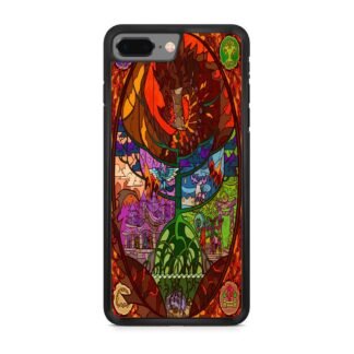 Red Dragon World Tree Mosaic iPhone 7 Plus / 8 Plus Case