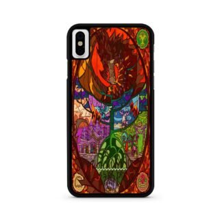 Red Dragon World Tree Mosaic iPhone X / XR / XS / XS Max Case