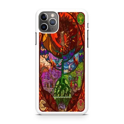 Red Dragon World Tree Mosaic iPhone 15 / 15 Plus / 15 Pro / 15 Pro Max Case - Image 2