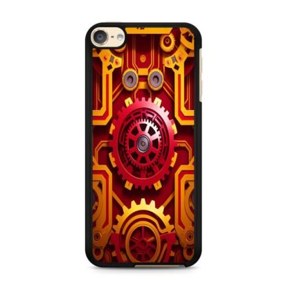 Red Gear Steampunk Core Cover iPod Touch 6 / 7 Case