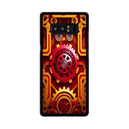 Red Gear Steampunk Core Cover Samsung Galaxy Note 8 Case