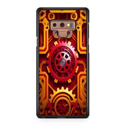 Red Gear Steampunk Core Cover Samsung Galaxy Note 9 Case