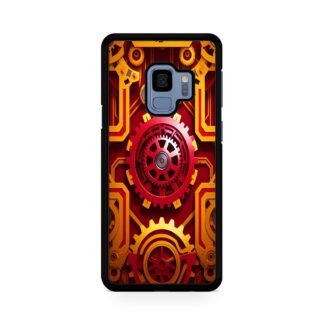 Red Gear Steampunk Core Cover Samsung Galaxy S9 / S9 Plus Case