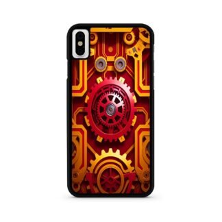 Red Gear Steampunk Core Cover iPhone X / XR / XS / XS Max Case