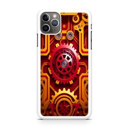 Red Gear Steampunk Core Cover iPhone 15 / 15 Plus / 15 Pro / 15 Pro Max Case - Image 2