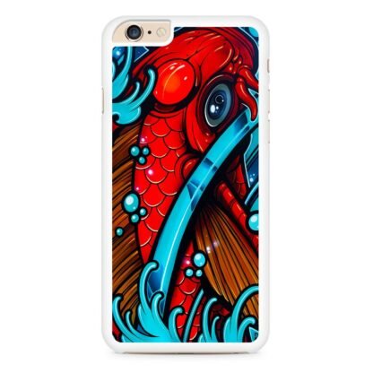 Red Koi Monster iPhone 6 / 6S / 6 Plus / 6S Plus Case - Image 2