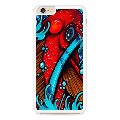 Red Koi Monster iPhone 6 / 6S / 6 Plus / 6S Plus Case - Image 2