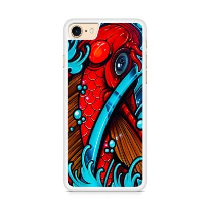 Red Koi Monster iPhone 7 / 8 / SE 2020 / SE 2022 Case - Image 2