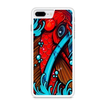 Red Koi Monster iPhone 7 Plus / 8 Plus Case - Image 2