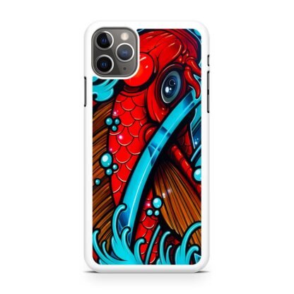 Red Koi Monster iPhone 15 / 15 Plus / 15 Pro / 15 Pro Max Case - Image 2