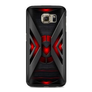 Red Steel Cover Samsung Galaxy S6 / S6 Edge / S6 Edge Plus Case