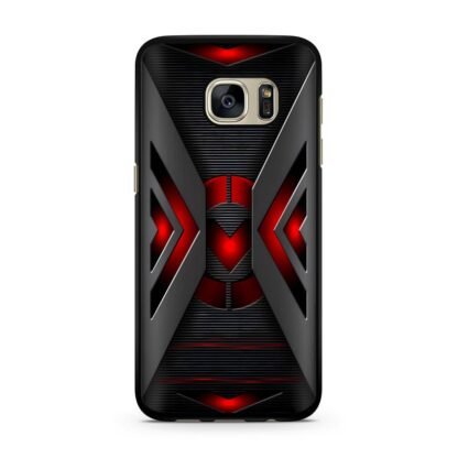 Red Steel Cover Samsung Galaxy S7 / S7 Edge Case