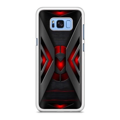 Red Steel Cover Samsung Galaxy S8 / S8 Plus Case - Image 2