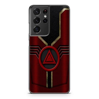Red Triangle Logo Pattern Samsung Galaxy S21 / S21 Plus / S21 Ultra / S21 FE Case