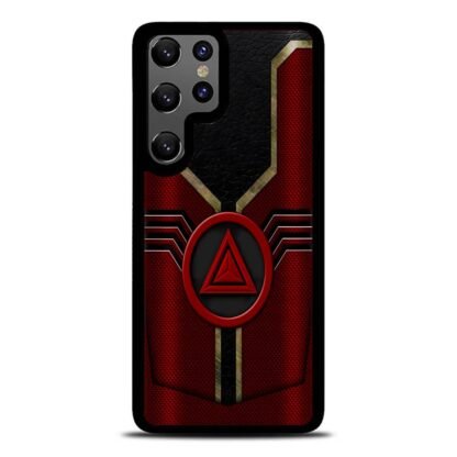 Red Triangle Logo Pattern Samsung Galaxy S25 / S25 Plus / S25 Ultra Case