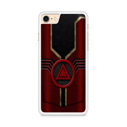 Red Triangle Logo Pattern iPhone 7 / 8 / SE 2020 / SE 2022 Case - Image 2