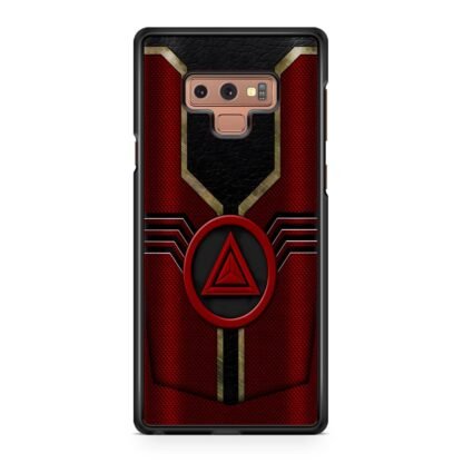 Red Triangle Logo Pattern Samsung Galaxy Note 9 Case